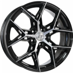 RST R139 7.5x19 5x114.3 ET40 d67.1 BD (черный+ проточки)